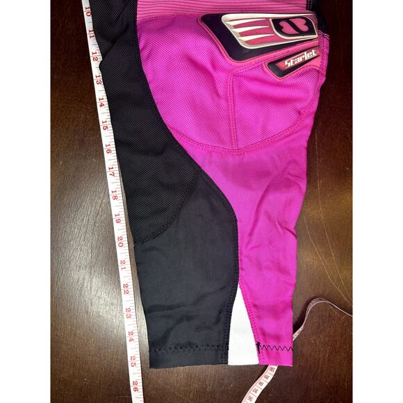 Y2K Pink Motocross ATV MSR Starlet Pants Racing Performance Gear Womens Size 7/8 - Picture 11 of 14